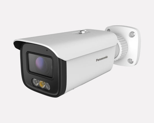 Panasonic 2MP Varifocal Bullet Colour IP Camera 4.3x Motorized zoom