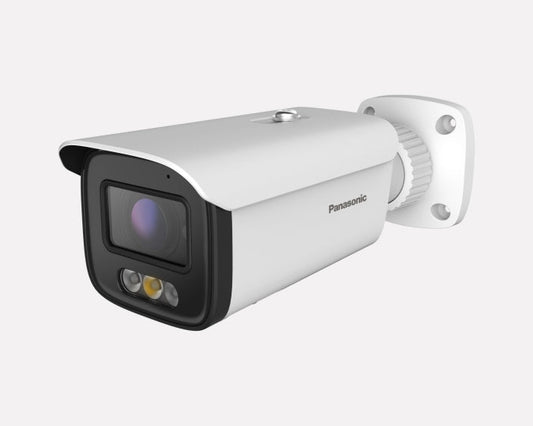 Panasonic 4MP Varifocal Bullet Colour IP Camera 4.3x Motorized zoom