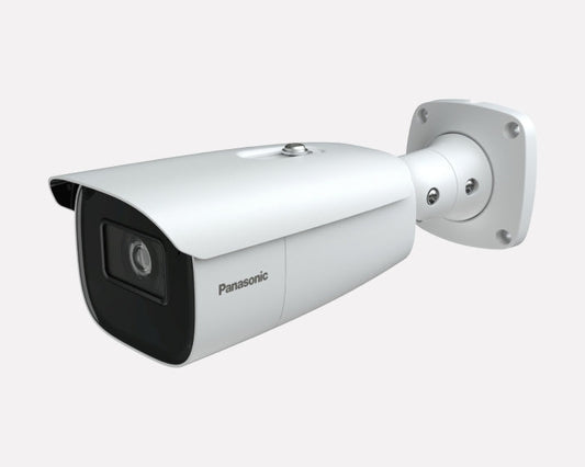 Panasonic 8MP Varifocal Bullet IP Camera 4.3X Motorized Zoom