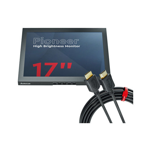 Autocue Pioneer 17″ High-Bright Multi-Input Monitor