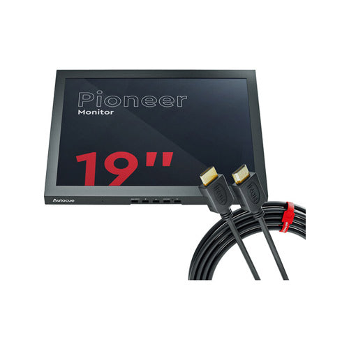 Autocue Pioneer 19″  Multi-Input Monitor