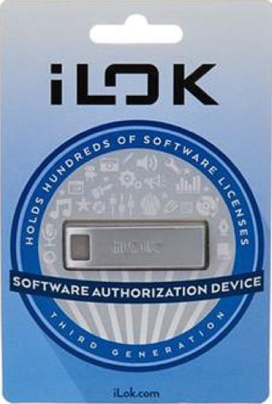 Avid Pro Audio Pace iLok 3 USB Smart Key, Store Up to 1500 Software, Robust Aluminum Casing, Stronger and More Durable Enclosure, Gray
