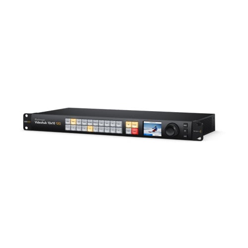 Blackmagic Design Videohub 10x10 12G Zero-Latency Video Router