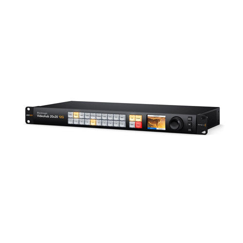 Blackmagic Design Videohub 20x20 12G Video Router ( Zero-Latency)