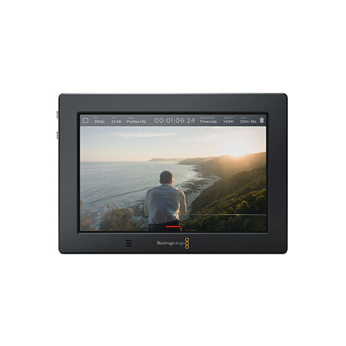 Blackmagic Video Assist 4K 7” high resolution monitor with Ultra HD recorder