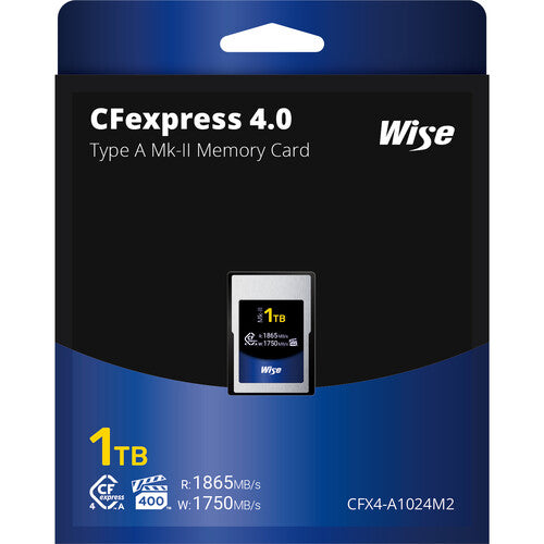 Wise Advanced 1TB CFexpress 4.0 Type A Memory Card