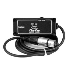 Clear-Com TR-50 Single Channel Monaural IFB Talent Receiver Beltpack