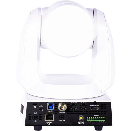 Marshall Electronics CV730-ND3 NDI|HX3 UHD 4K PTZ Camera with 30x Optical Zoom (White)