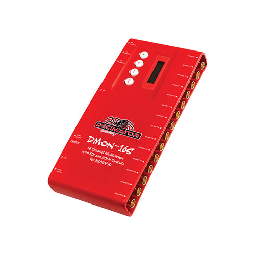 DECIMATOR DMON-16S 16-Channel Multi-Viewer with SDI & HDMI Outputs