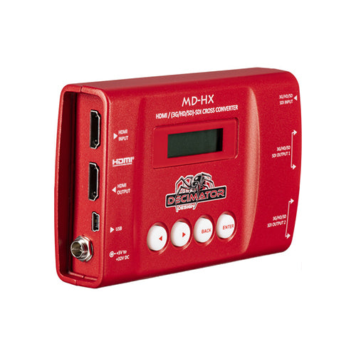 DECIMATOR MD-HX Miniature HDMI/SDI Cross Converter with Scaling & Frame Rate Conversion