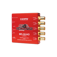 DECIMATOR MD-QUAD 3G/HD/SD-SDI Quad Split Multi-Viewer with SD/HD/3G-SDI & HDMI Outputs Version 3