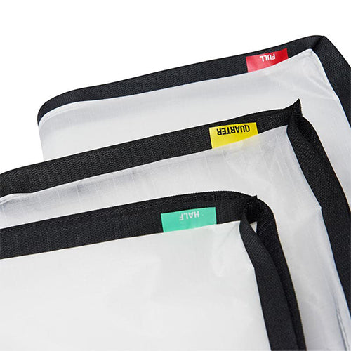 DoPchoice Cloth Set for 1/4, 1/2, FULL fir SNAPBAG Litepanels Astra 1X1 - 900-0027 - SBLP11-SQHF