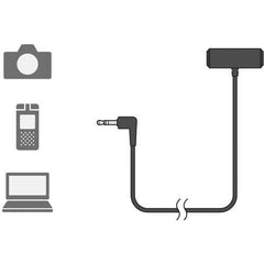 Sony ECM-LV1 Compact Stereo Lavalier Microphone with 3.5mm TRS Connector