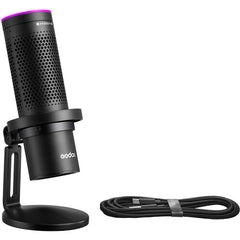Godox EM68G RGB Cardioid Condenser USB Microphone with App Control