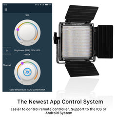 GVM 560AS Bi-Color LED Studio Video 2-Panel Light Kit