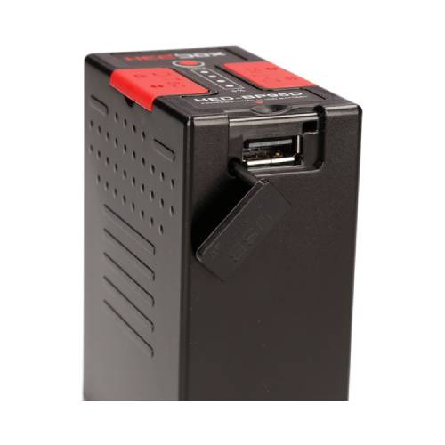 Hedbox HED-BP75D Info-Lithium Battery Pack with 4-LED Power Monitor