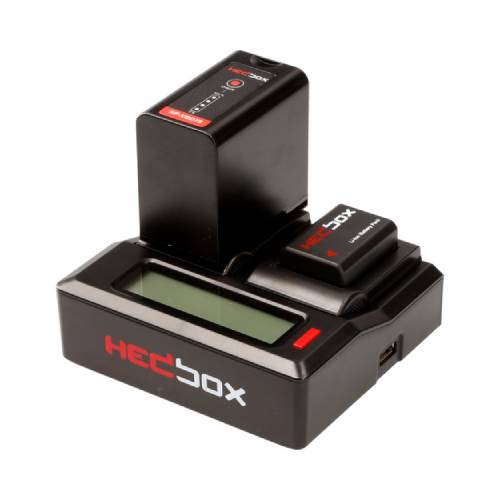 Hedbox RP-DC50 Dual Digital LCD Battery Charger