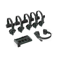 Hollyland Solidcom C1-6S Full-Duplex Wireless DECT Intercom System with 6 Headsets (1.9 GHz)