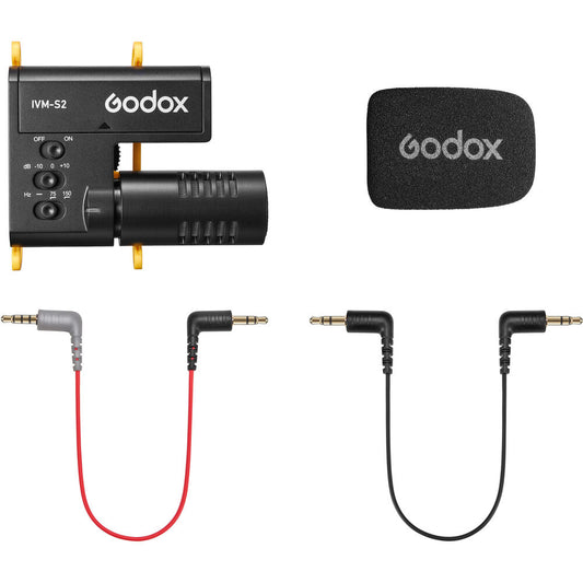 Godox IVM-S2 Camera Mount Shotgun Microphone
