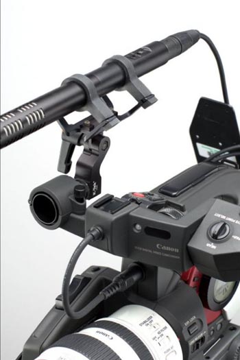K-Tek K-BWC 3/8" Threaded Camera Microphone Ring Adapter for Canon and Sony Cameras