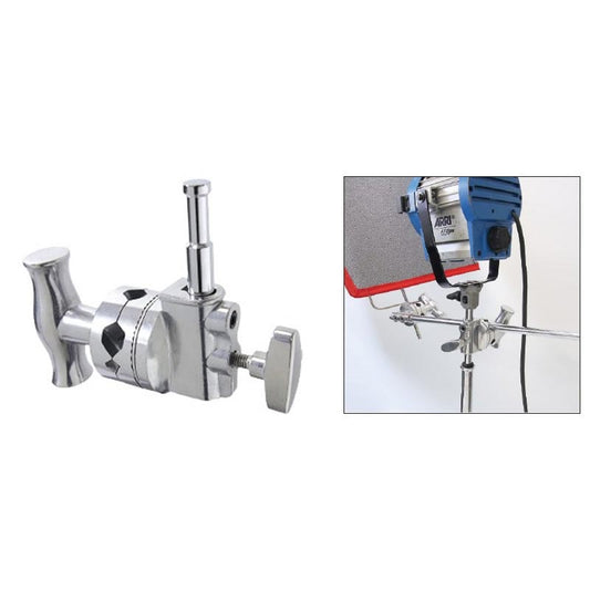 KCP-210 2-1/2 Inch GRIP HEAD WITH 16MM BABY SPIGOT (SILVER)