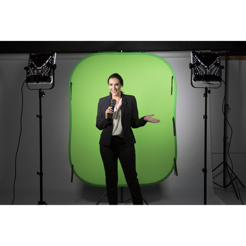 Lastolite Chromakey Collapsible Background - 6x7' - Green