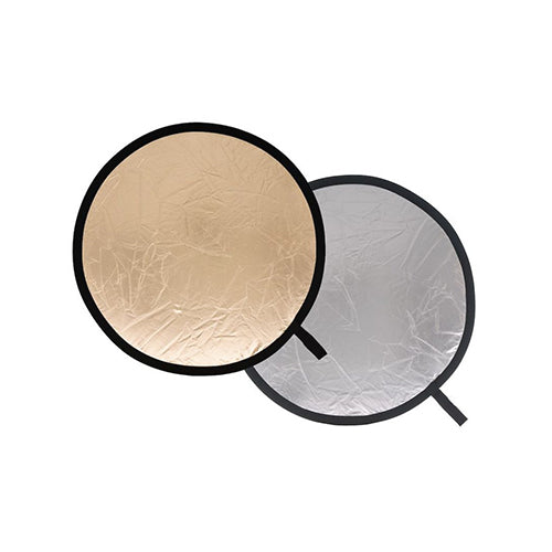 Lastolite Collapsible Reflector - 48 Circular - Sunfire/Silver