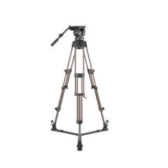 Libec LX10 Two-Stage Aluminum Tripod System and H65B Head and Ground-Level Spreader