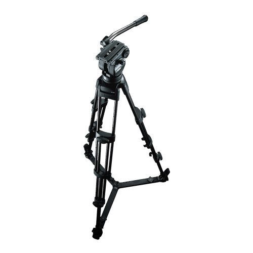 Libec LX5: Tripod system with ground spreader for small sized cameras