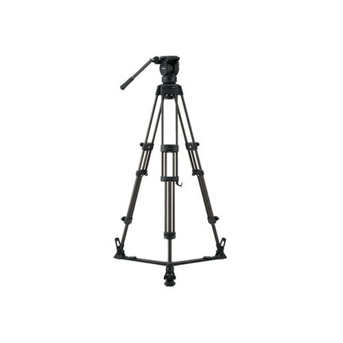 Libec LX7 Tripod With Pan and Tilt Fluid Head and Floor Spreader