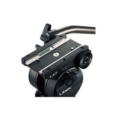 Libec LX7 Tripod With Pan and Tilt Fluid Head and Floor Spreader