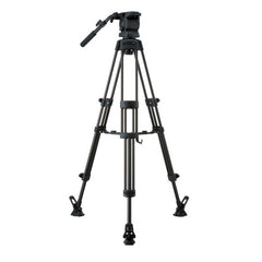 Libec RS-250RM Tripod With Pan and Tilt Fluid Head and Mid-Level Spreader