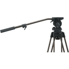 Libec RS-250RM Tripod With Pan and Tilt Fluid Head and Mid-Level Spreader