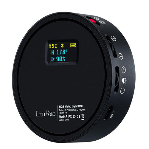 LituFoto RGB Video Light R10