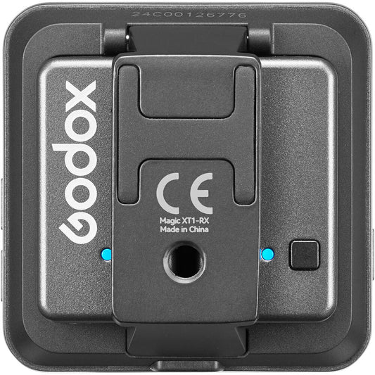 Godox Magic XT1 2.4GHz Wireless dual Microphone System with Type-C Adapter