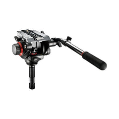 Manfrotto Tripod 504 fluid video head & 536 CF single leg tripod