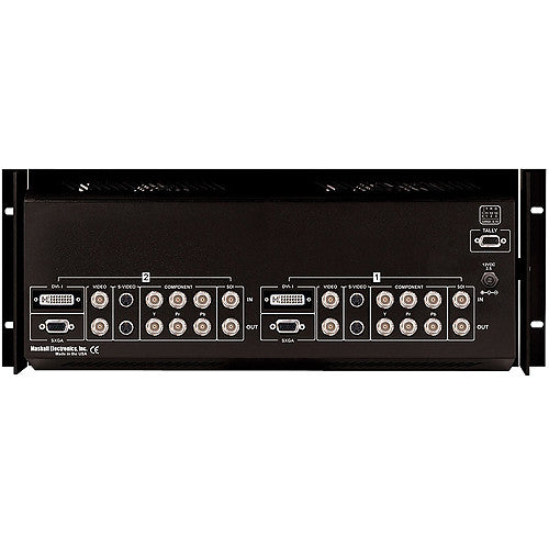 Marshall Electronics V-R82DP-SD Dual Rack-Mountable 8.4" LCDs