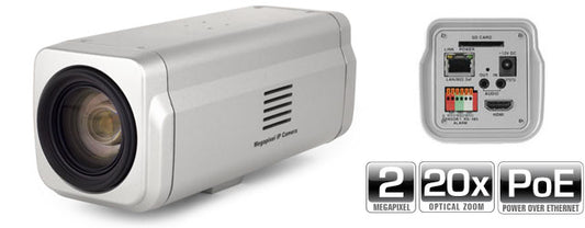 Marshall Electronics VS-541-HDI 2.0 MP 20X Zoom IP Box Camera