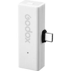 Godox MoveLink Mini UC Kit 2 White 2.4GHz Wireless Microphone System for USB Type-C Devices