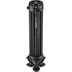 Manfrotto 504X Fluid Video Head With Aluminum Tripod with Mid-Level Spreader