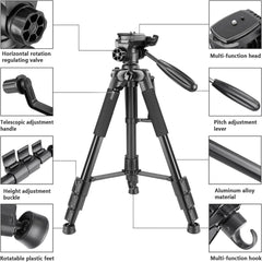 NEEWER 56" Aluminum Camera Tripod