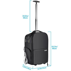 NEEWER NW-8903 Single Trolley Luggage Case (Without Rain Cover)
