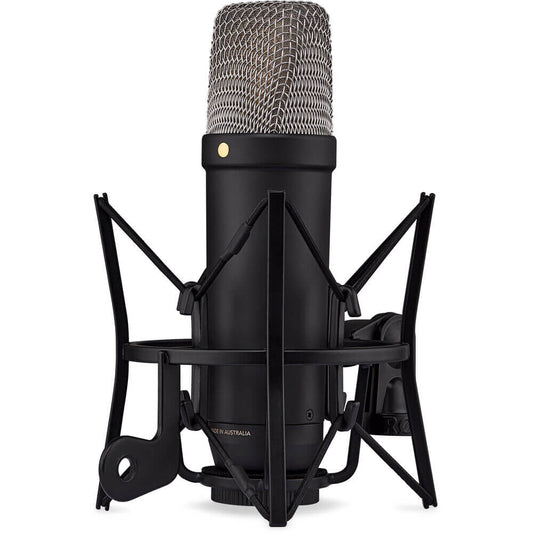 RODE NT1 5th Generation Large-Diaphragm Cardioid Condenser XLR/USB Microphone - Black