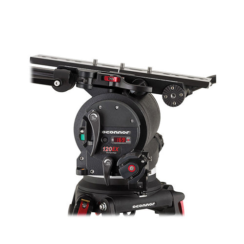 OConnor C12250001 120EX Standard Film Fluid Head (Black)