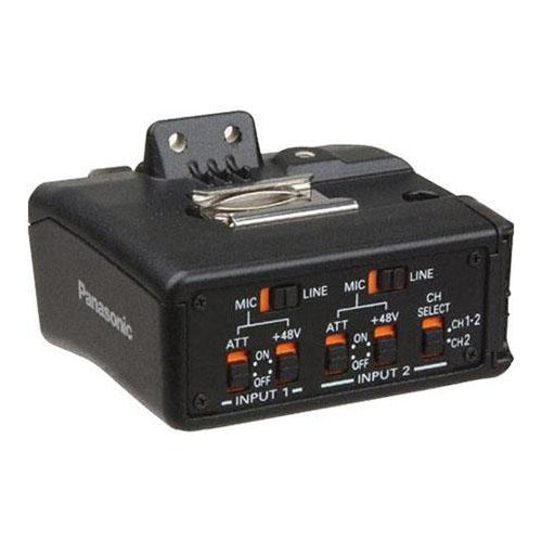 Panasonic XLR Microphone Adapter & Mount for the AG-DVC30 & AG-HMC40 Video Cameras.