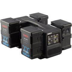 SWIT PC-P461B 4-Bay Simultaneous B-Mount Battery Charger