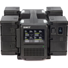 SWIT PC-P461B 4-Bay Simultaneous B-Mount Battery Charger