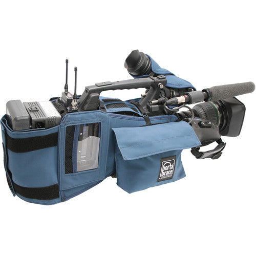 Porta Brace Camera BodyArmor Camera Case for Sony PMW-400 (Blue)