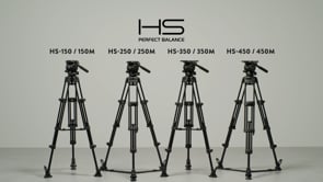 Libec HS-450Q Tripod System with floor spreader (Payload 12kg / 26.5lb)