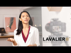 RODE Lavalier II Omnidirectional Lavalier Microphone (Black)